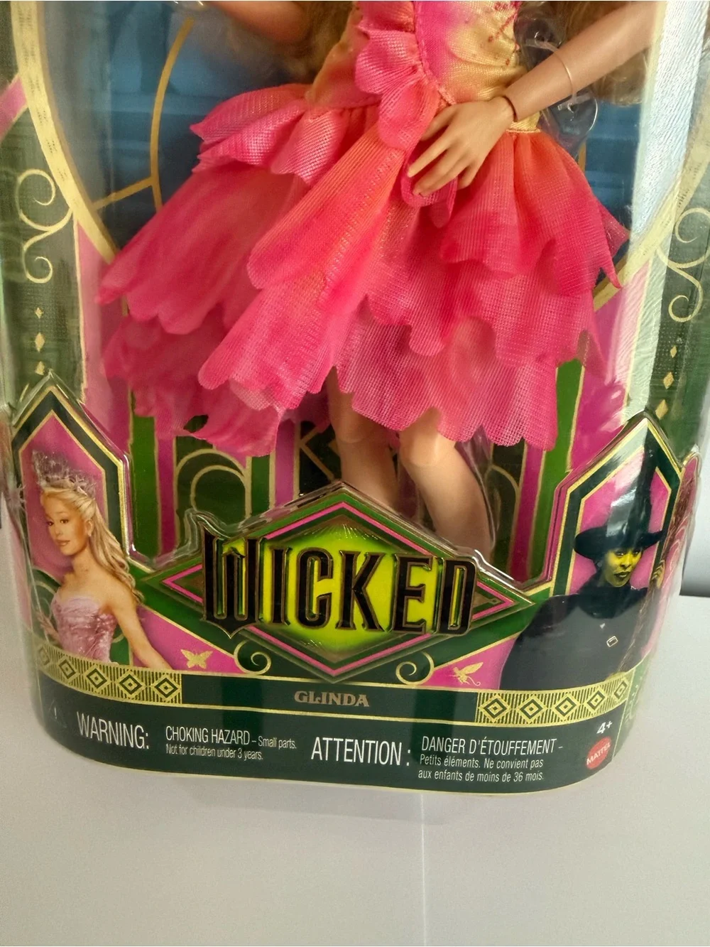 Mattel Wicked Glinda Fashion Doll – New in Box